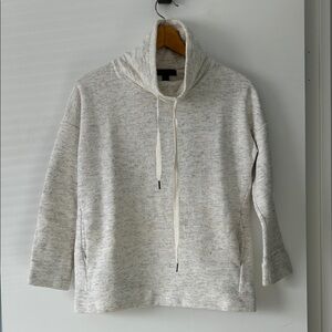 J. Crew Gray Hooded Sweatshirt